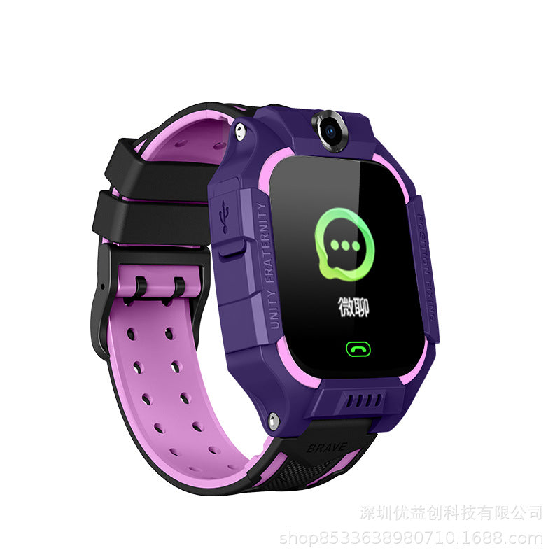 Foreign Trade Cross-border Q19 Primary School Genius Full Touch Screen Photo Multi-function Smart Children's Phone Positioning Watch