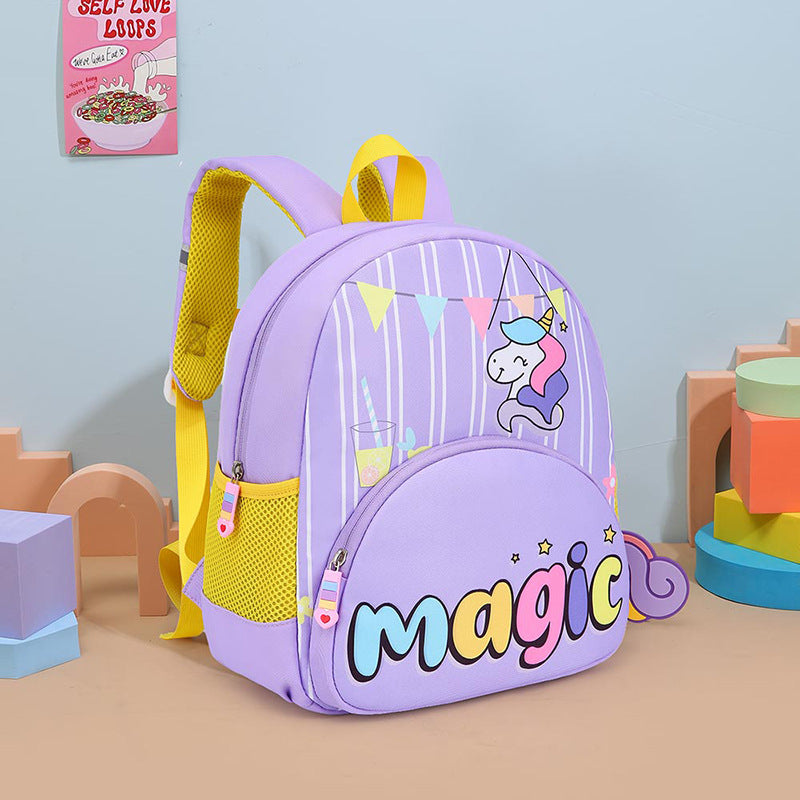 Children's Travel Backpack Primary School Students Outdoor Travel Backpack New Bag Travel Kindergarten Cartoon Small Schoolbag