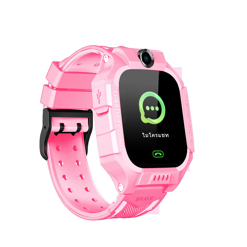 Foreign Trade Cross-border Q19 Primary School Genius Full Touch Screen Photo Multi-function Smart Children's Phone Positioning Watch