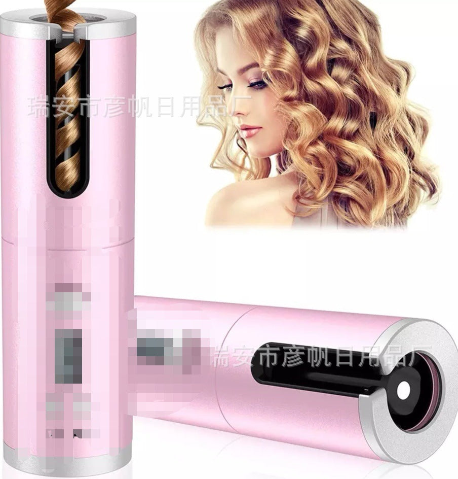 Foreign Trade Source Manufacturers Cross-border Amazon Explosion Models Factory Direct Sales Automatic Hair Curlers Wireless Portable USB Charging 8