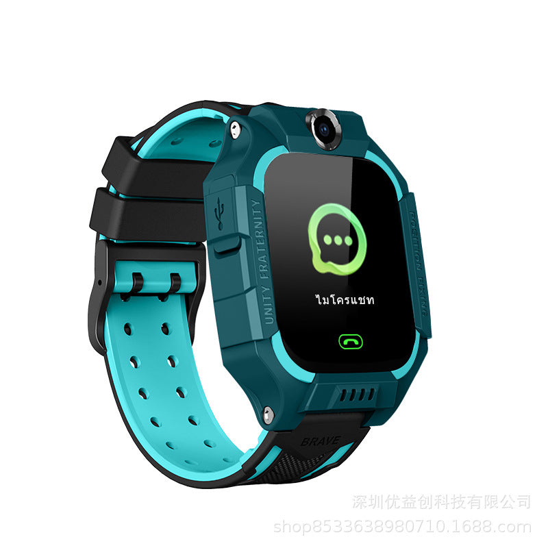 Foreign Trade Cross-border Q19 Primary School Genius Full Touch Screen Photo Multi-function Smart Children's Phone Positioning Watch