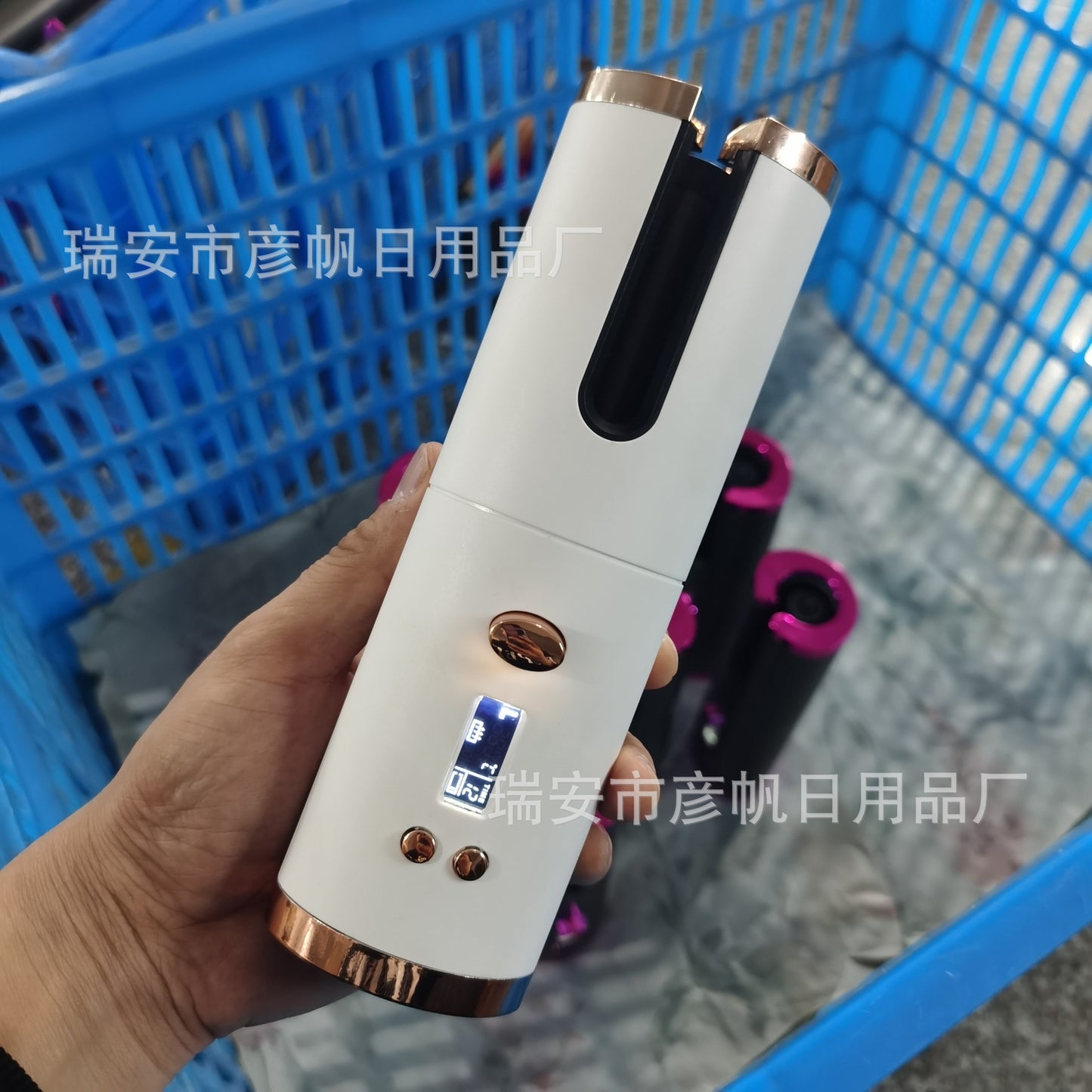 Foreign Trade Source Manufacturers Cross-border Amazon Explosion Models Factory Direct Sales Automatic Hair Curlers Wireless Portable USB Charging 8