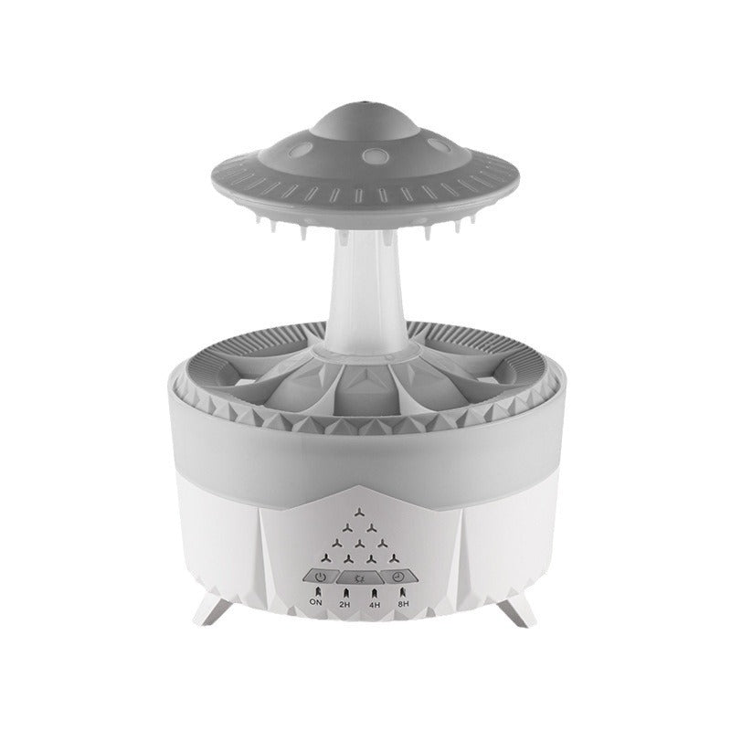New Office Home Desktop Silent Essential Oil Diffuser Remote Control Water Drop Aromatherapy Machine Large Mist Humidifier