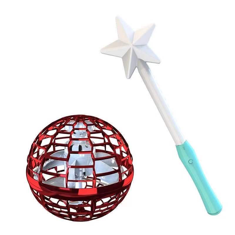 Flynova Pro Magic Ball Swivel Flying Ball Decompression Aircraft Fingertip Toy Flying Gyro Cross-border Exclusive Supply