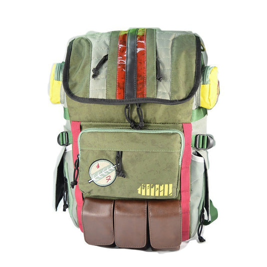 Star Wars Film And Television Peripheral Boba Ferman Armor Backpack Student Backpack Travel Computer Bag