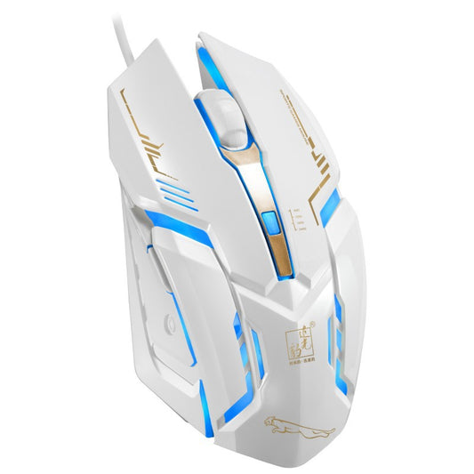 Colorful Luminous Mouse Internet Cafe Competitive Games Wired Increased USB Mouse