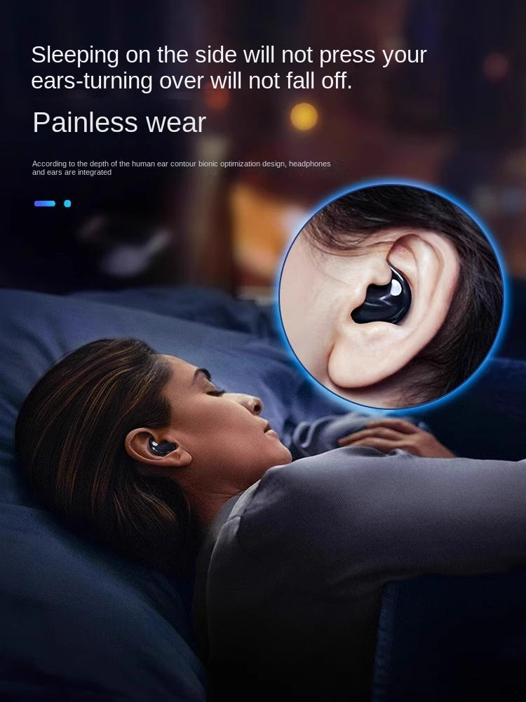 Bone Conduction Sleep Bluetooth Headset 2024 New Real Wireless Does Not Enter The Ear For A Long Time To Wear Painless Long Battery Life Large Power