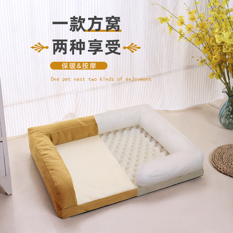 Dog Kennel, Winter Warm Cat Kennel, Deep Sleep, Removable And Washable, Universal Dog Mat For All Seasons, Pet Bedding, Sofa