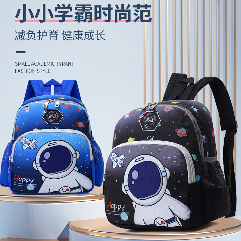 Anime Children Astronaut Cartoon Schoolbag Kindergarten Boys And Girls Leisure Backpack Baby Travel Backpack