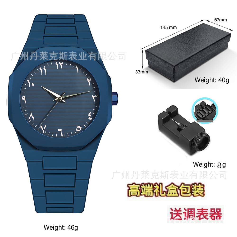Swiss Brand Dopamine Men's Watch And Women's Watch Student New Fashion Quartz Silicone High-End Waterproof Quartz Watch