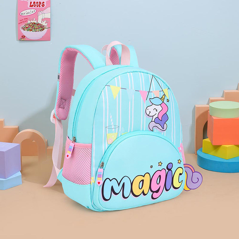 Children's Travel Backpack Primary School Students Outdoor Travel Backpack New Bag Travel Kindergarten Cartoon Small Schoolbag