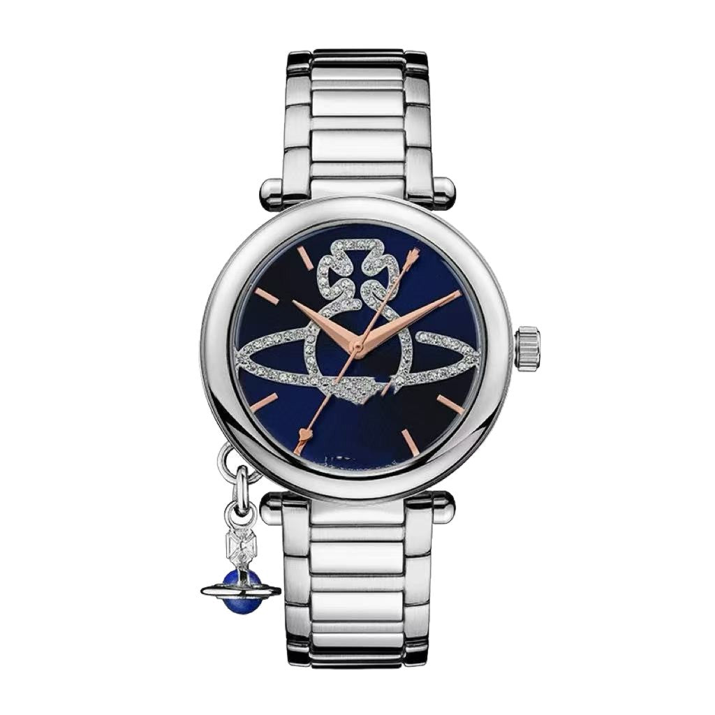 Micro-Ampere Watch New Pink Dial Empress Watch For Women Crushed Ice Blue Watch Dragon Fruit Purple White Moonlight Snake Bone