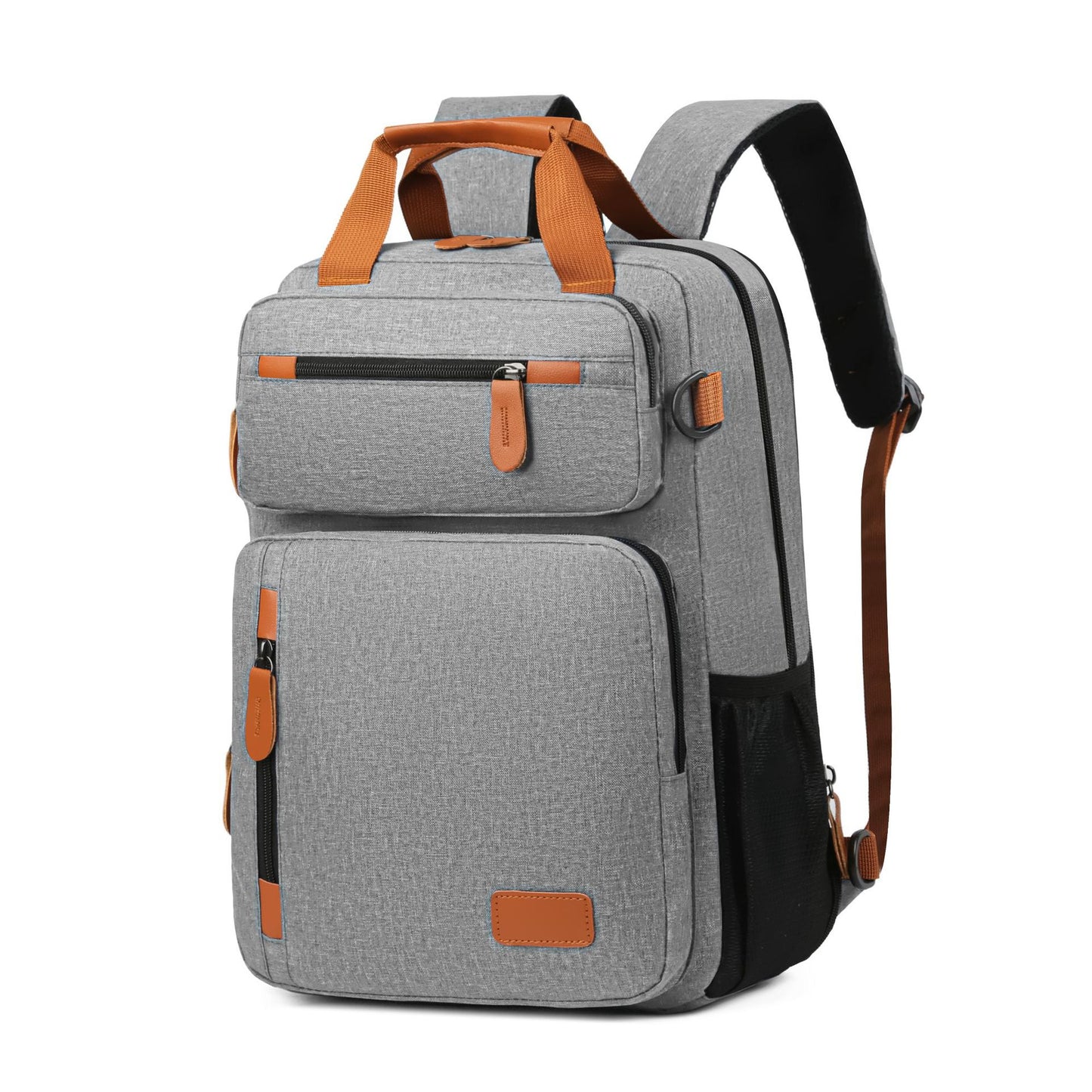 Men's Casual Travel Backpack Large Capacity Shockproof Crossbody Computer Bag Waterproof European And American Retro Fashion Backpack