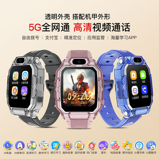 New Multi-function 5G Full Netcom Smart Learning Children's Phone Watch Waterproof Positioning Payment Video Call
