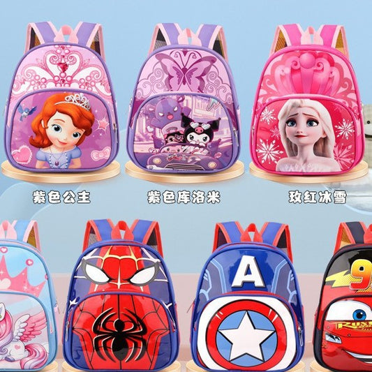 Marvel Spider-Man Cartoon Kidsren's Small School Bag Wholesale Labubu Boys And Girls Kindergarten Backpack Backpack
