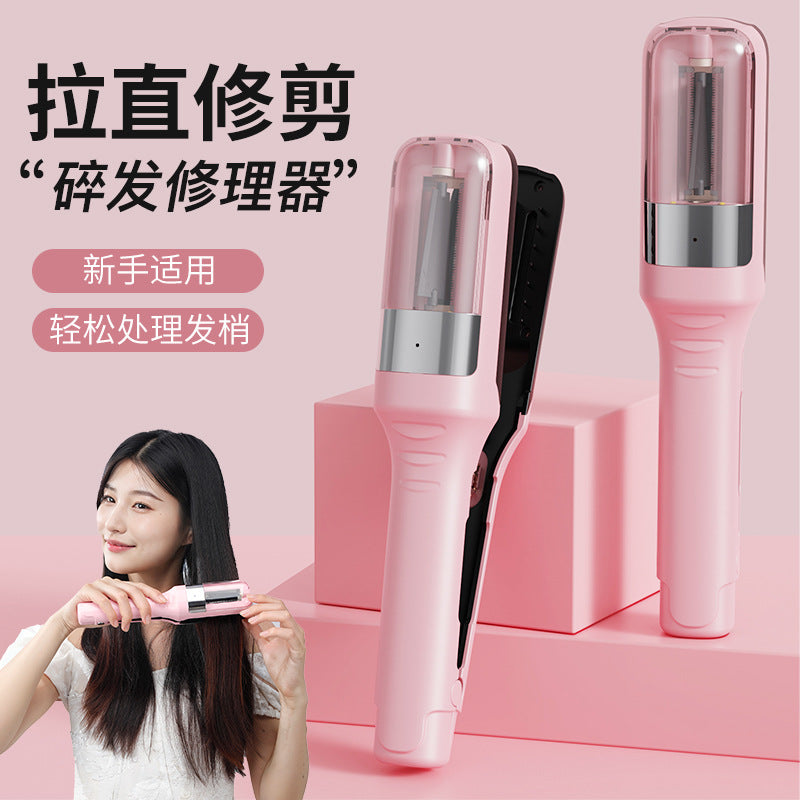 Cross-border Hair Crusher Hair Split Hair Trimmer Rechargeable Portable Automatic Hair Clipper Hair Salon Artifact Electric Trimmer