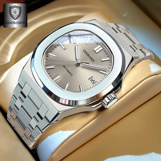 Guberson Best Selling Full-automatic Anti-mechanical Watch Men's Watch Advanced Sense Of Trembles Live Explosions A Generation Of Hair