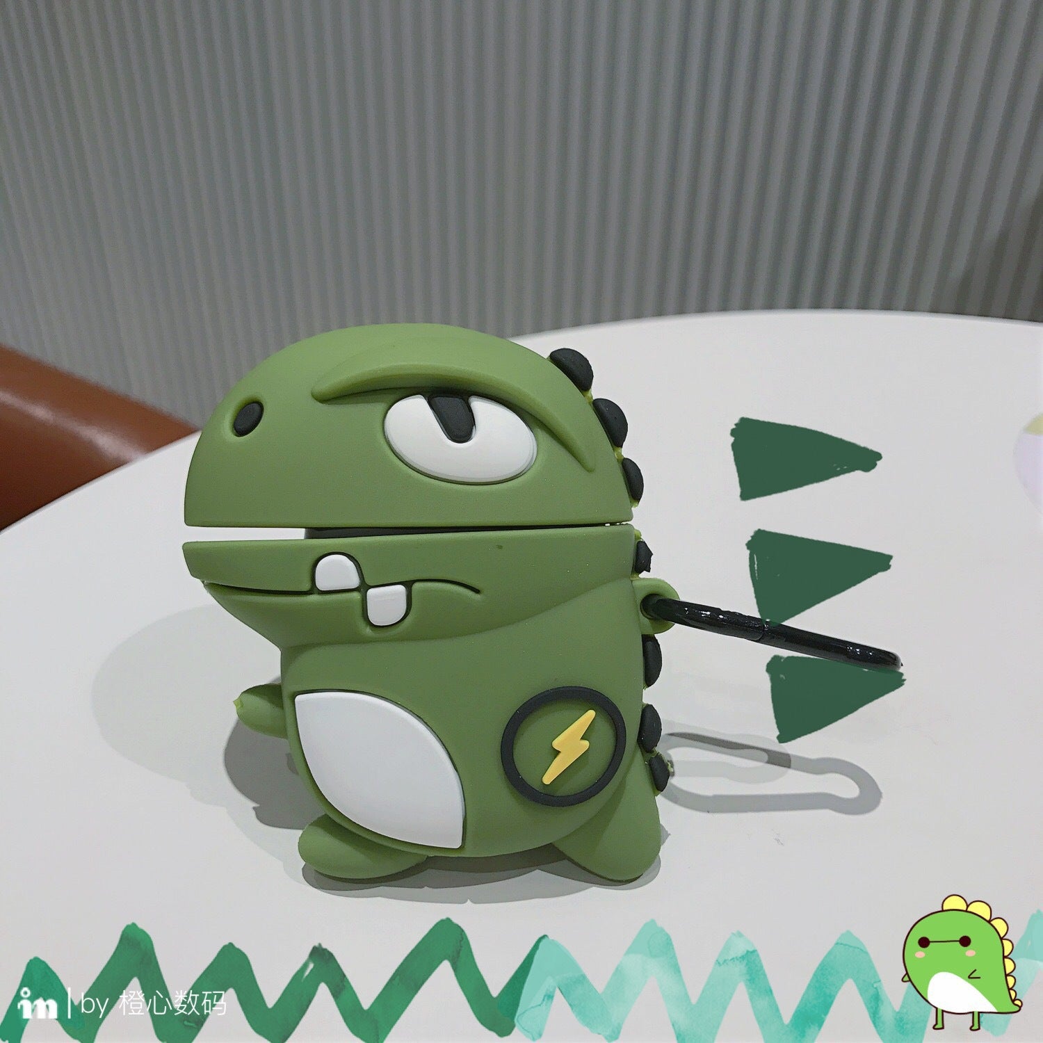 Suitable For Baseus E3 Earphone Cover Silicone Cartoon Soft Shell Couple Anti-fall Baseus E3 Protective Box Soft Cute Trendy