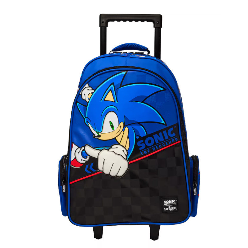 Australian Smiggle Kidsren's Schoolbag Sonic Large Cartoon Backpack Large Capacity Backpack For Men And Women