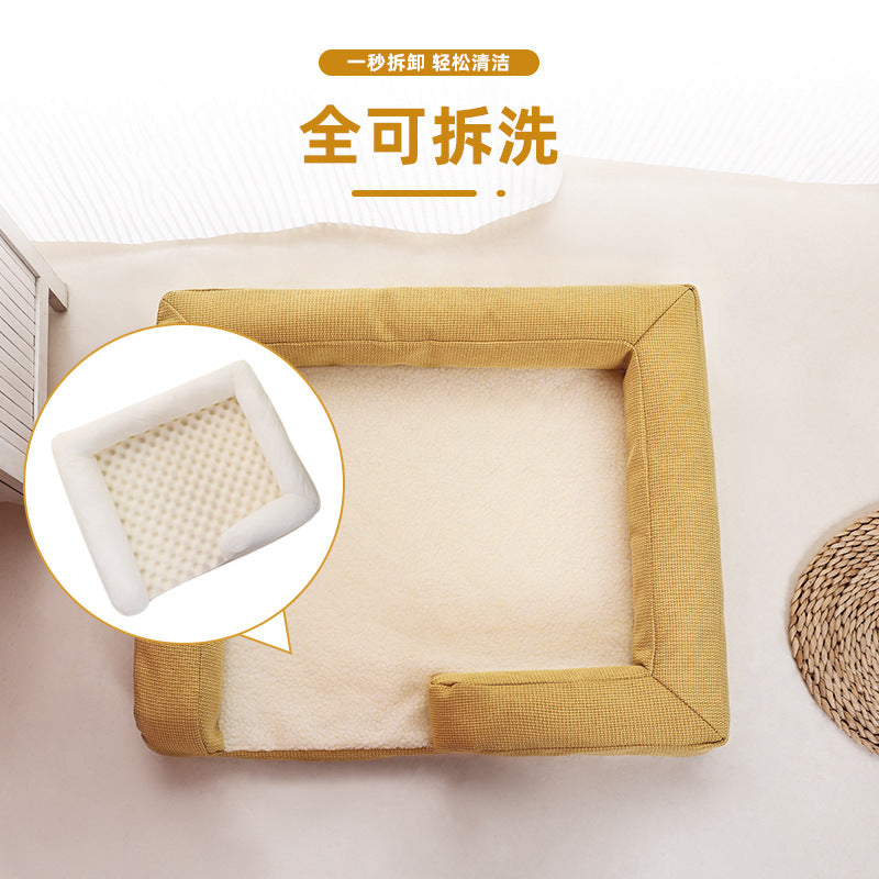 Dog Kennel, Winter Warm Cat Kennel, Deep Sleep, Removable And Washable, Universal Dog Mat For All Seasons, Pet Bedding, Sofa