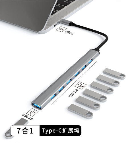 Popular Private Model Gigabit Type-c Docking Station Usb Hub Mobile Phone Wireless Charging Docking Station