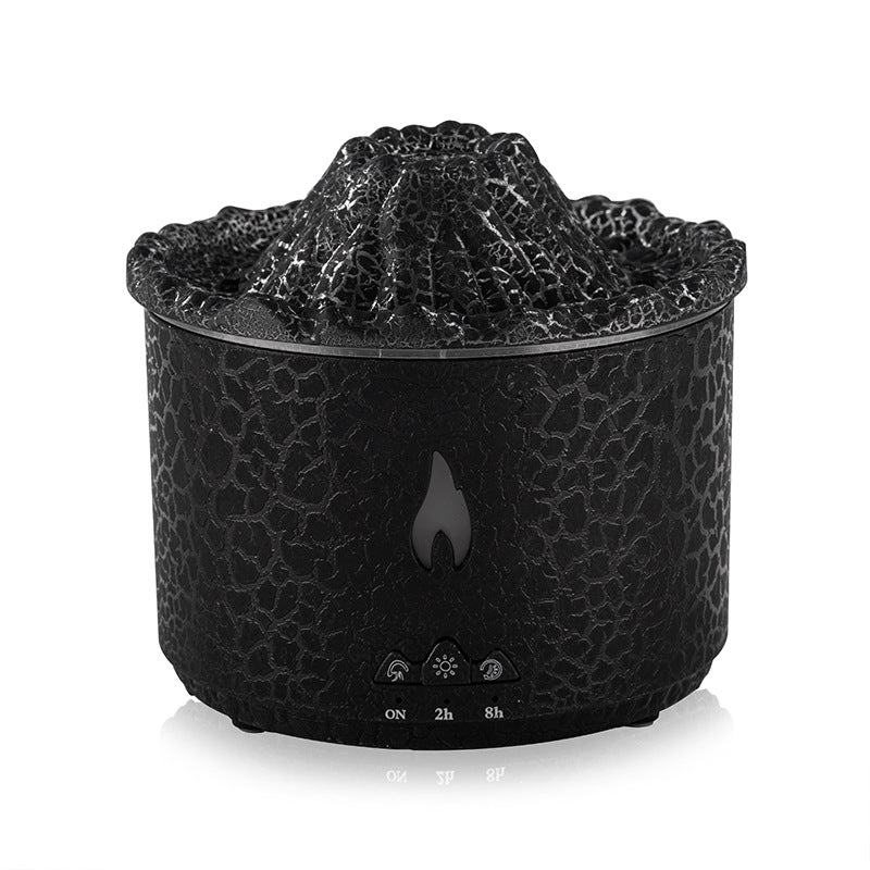 Flame Full Crack Volcano Humidifier Home Smoke Ring Aroma Diffuser Aroma Machine Aroma Machine Silent Jellyfish Aroma