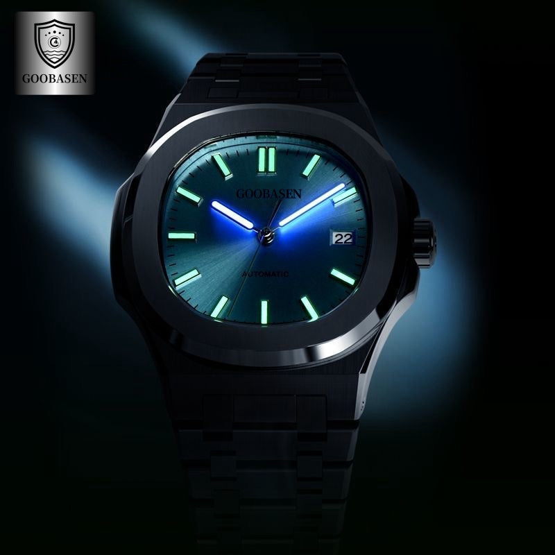 Guberson Best Selling Full-automatic Anti-mechanical Watch Men's Watch Advanced Sense Of Trembles Live Explosions A Generation Of Hair