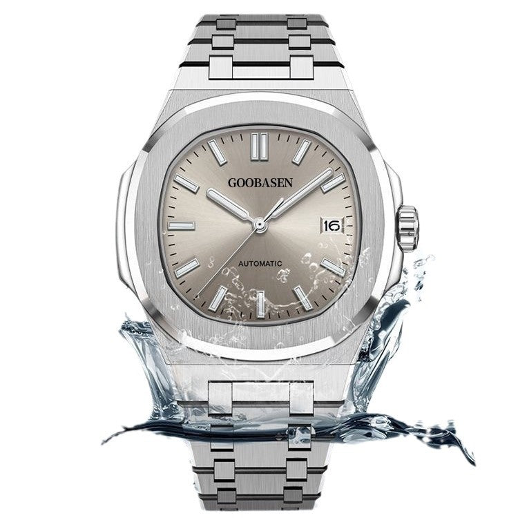 Guberson Best Selling Full-automatic Anti-mechanical Watch Men's Watch Advanced Sense Of Trembles Live Explosions A Generation Of Hair