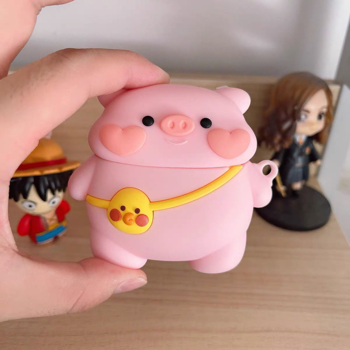 Suitable For Baseus E3 Earphone Cover Silicone Cartoon Soft Shell Couple Anti-fall Baseus E3 Protective Box Soft Cute Trendy