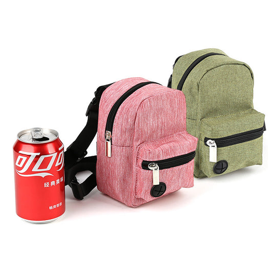 Export Quality Cross-border Pet Self-backpack Dog Bring Your Own Bag Teddy Golden Hair Backpack Cute Small Backpack