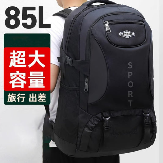 Large Capacity Mountaineering Bag Backpack Men's Backpack Travel Travel Large Capacity Oversized Business Trip Luggage Bag Large Backpack