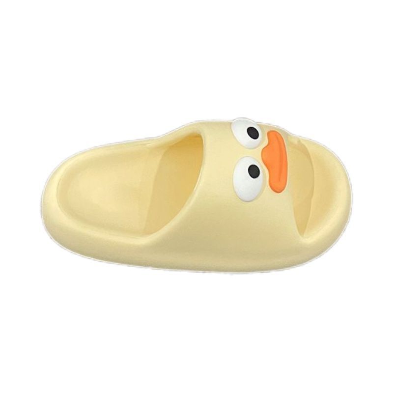 Thick-Soled Slippers For Women 2024 Summer Sausage Mouth Home Non-Slip Slippers For Outer Wear Fashionable Flip-Flops For The Beach