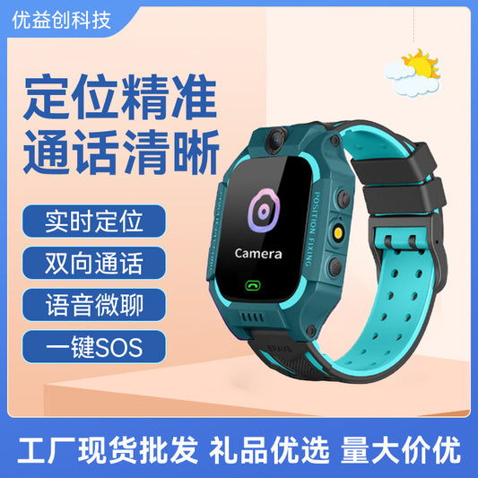 Foreign Trade Cross-border Q19 Primary School Genius Full Touch Screen Photo Multi-function Smart Children's Phone Positioning Watch