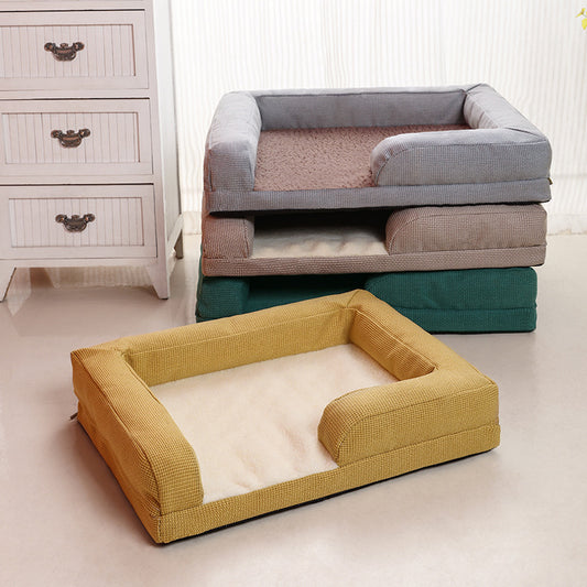 Dog Kennel, Winter Warm Cat Kennel, Deep Sleep, Removable And Washable, Universal Dog Mat For All Seasons, Pet Bedding, Sofa