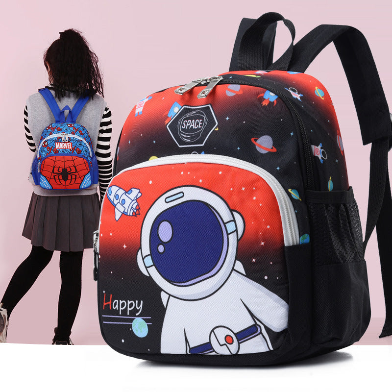 Anime Children Astronaut Cartoon Schoolbag Kindergarten Boys And Girls Leisure Backpack Baby Travel Backpack